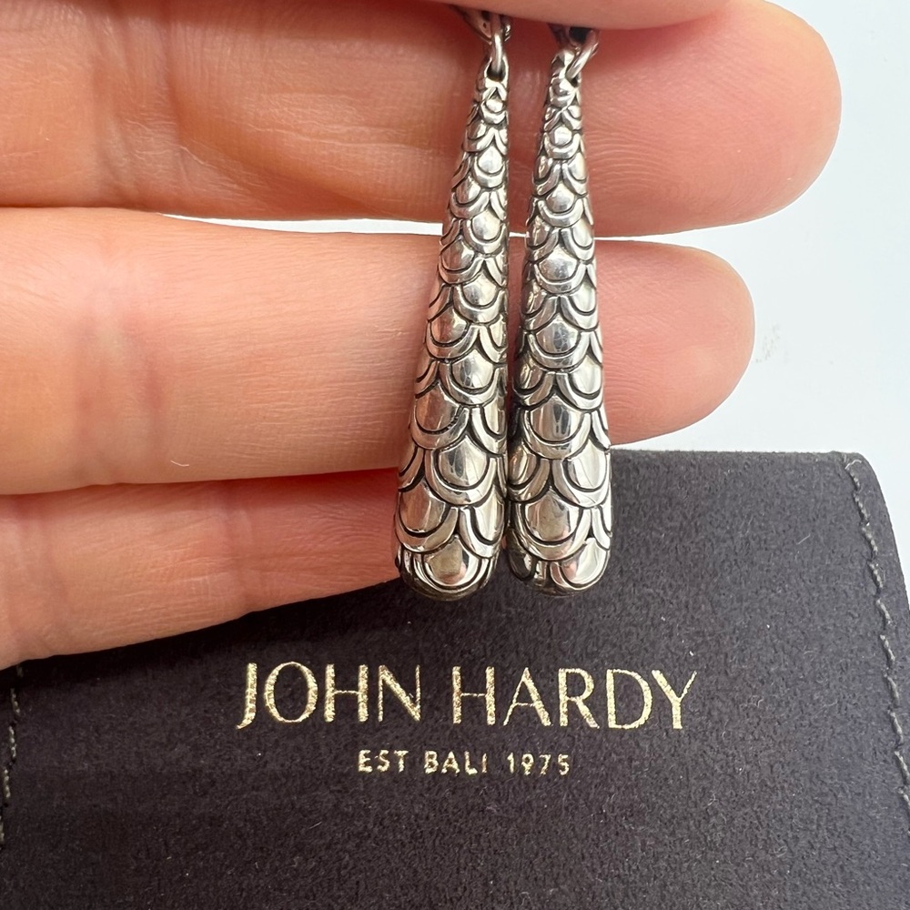 🔴Authentic John Hardy Sterling Silver Drop Earrings🔴